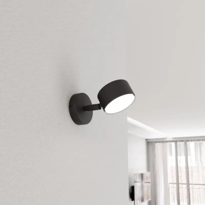 Tijdelijk Beschikbaar Wandlamp SORA 1xGX53/12W/230V zwart