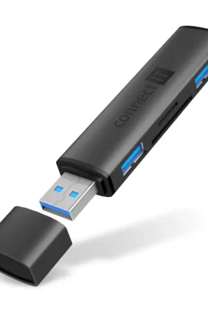 Meest Verkocht CONNECT IT CHU-4060-AN - USB-A hub met geheugenkaartlezer 4in1