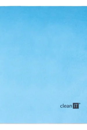 CLEAN IT CL-710 - Microvezel reinigingsdoek 19x19 cm blauw Rechtstreeks Van De Fabrikant