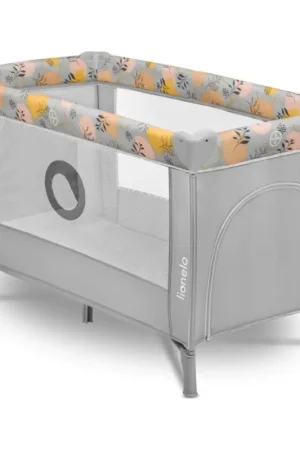 Fabrieksprijs Lionelo - Reisbed STEFI PLUS, roze/geel