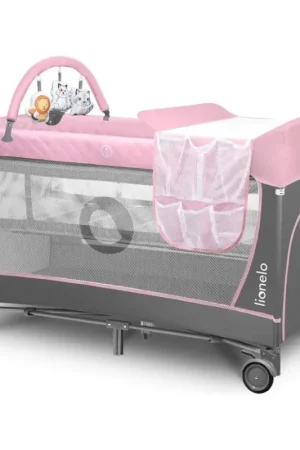 Actieprijs Lionelo - Reisbedje FLOWER Flamingo