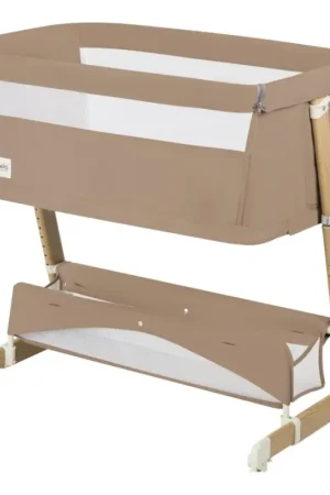 Beste Prijs Lionelo - Babybedje 5-in-1 THOMI PLUS Beige Karamel
