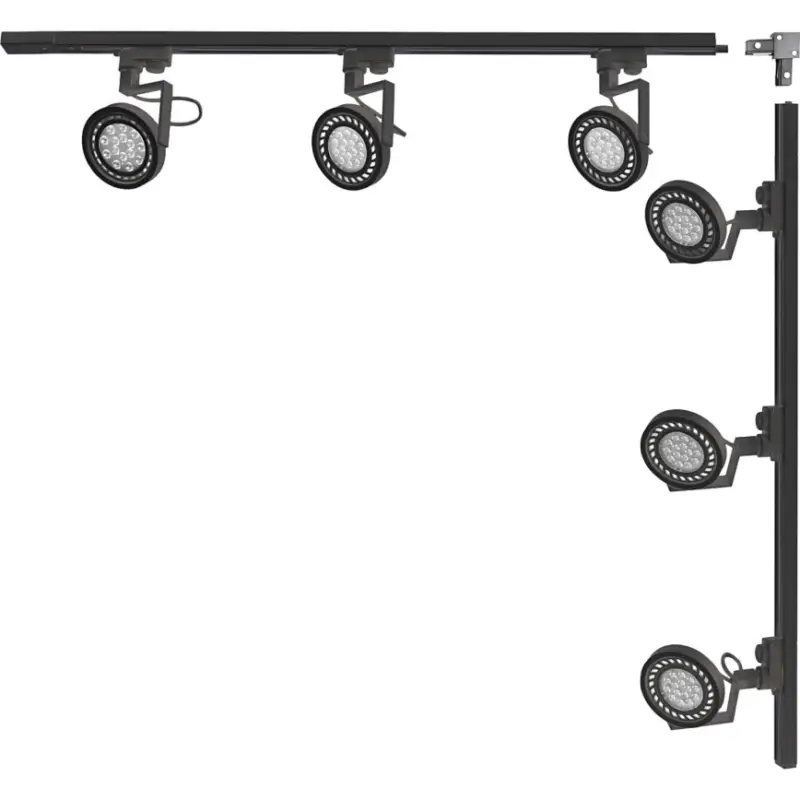 Zuma Line - Railspot voor railsysteem 6xGU10/15W/230V zwart Alleen Vandaag