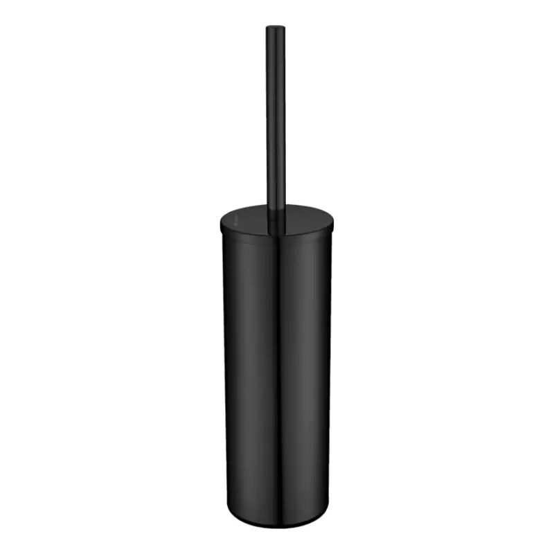 Flitsaanbieding Deante ADR_N712 - Staande wc-borstel ROUND zwart