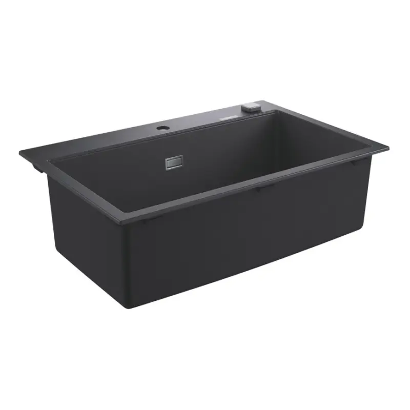 Aanbieding GROHE 31652AP0 - Composiet spoelbak K700 780 × 510 mm zwart