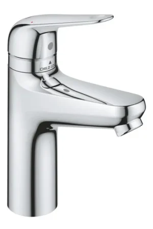 Bestel Nu GROHE 24327001 - SWIFT wastafelkraan maat M, glanzend chroom