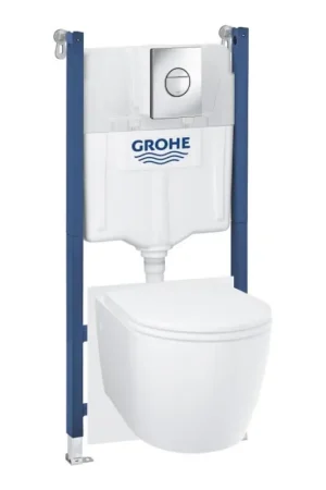 Shop Nu GROHE 103843SH00 - SOLIDO COMPACT 5-in-1 set, 1,13 m, keramiek/wit