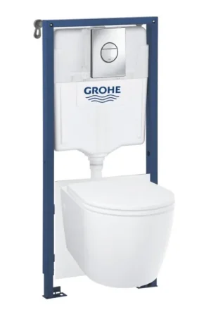 GROHE 103846SH00 - SOLIDO 5-in-1 set 1,13 m keramiek/wit Lage Prijs