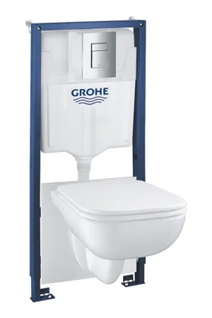 GROHE 39817000 - SOLIDO WC-set 1,13 m keramiek/wit Rechtstreeks Van De Fabrikant