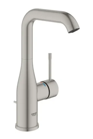 Bestel Nu GROHE 32628DC1 - Wastafelmengkraan ESSENCE maat L, RVS