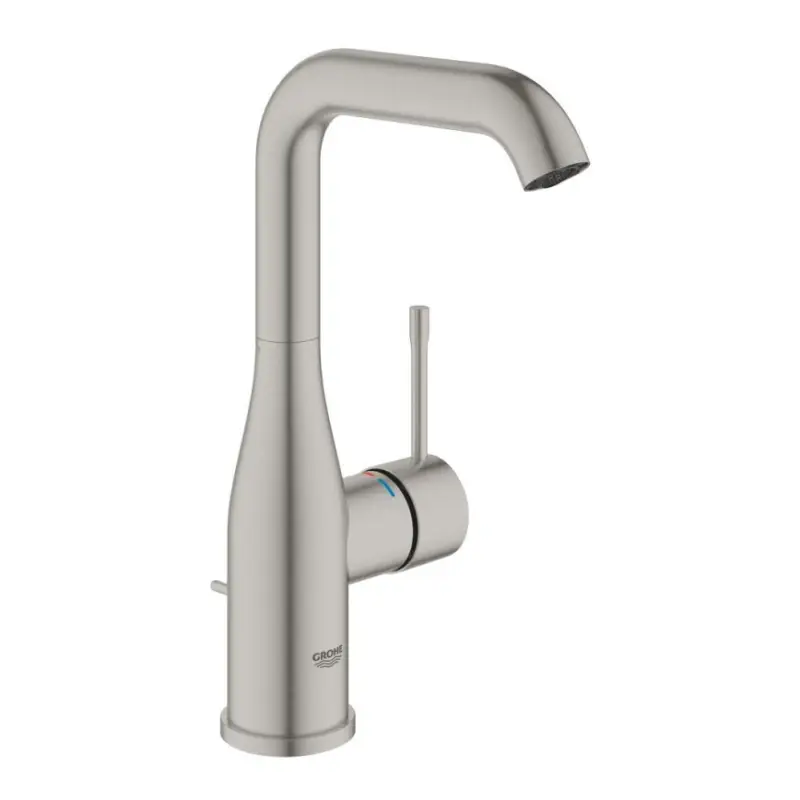 Bestel Nu GROHE 32628DC1 - Wastafelmengkraan ESSENCE maat L, RVS