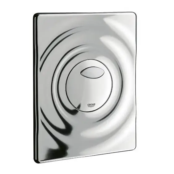 Actieprijs GROHE 38861000 - Bedieningsplaat SURF 156 × 197 mm, glanzend chroom
