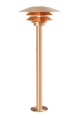 Betrouwbaar Nordlux - Buitenlamp VENO 1xE27/60W/230V IP54 koperen