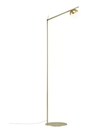 Beperkt Aanbod Nordlux - Vloerlamp CONTINA 1xG9/5W/230V messing