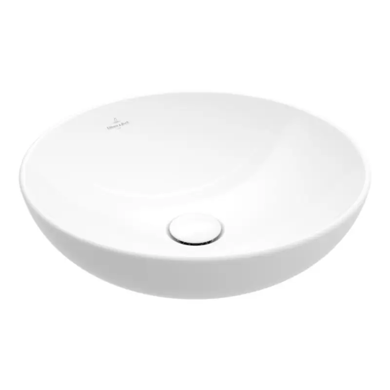 Beste Prijs Villeroy & Boch 4A460001 - Opbouwwastafel LOOP&FRIENDS Ø 42 cm keramiek/wit
