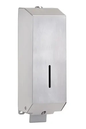 Roestvrijstalen zeepdispenser 10 x 32 cm, zilverkleurig Weekendaanbieding