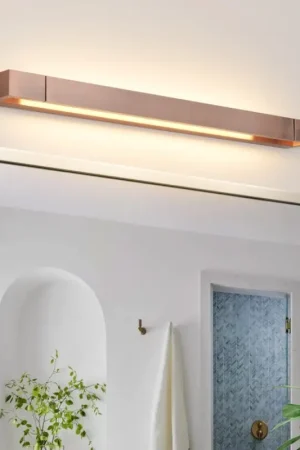 Brilagi - LED-spiegelverlichting voor de badkamer AQUA LINE LED/18W/230V 60 cm IP44 brons CRI 90 Aanbieding