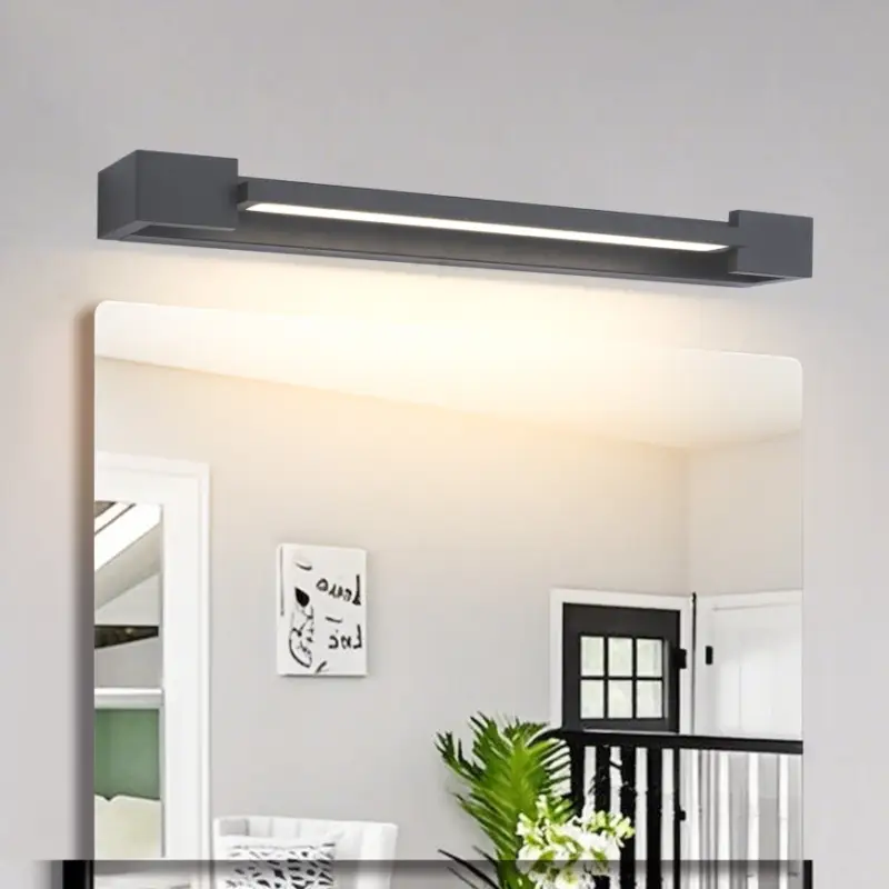 Brilagi - LED-spiegelverlichting voor de badkamer AQUA LINE LED/12W/230V 45 cm IP44 antraciet CRI 90 Lage Prijs