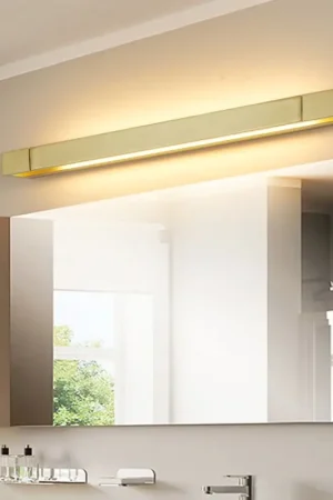 Brilagi - LED-spiegelverlichting voor badkamer AQUA LINE LED/18W/230V 60 cm IP44 goud CRI 90 Merkproduct