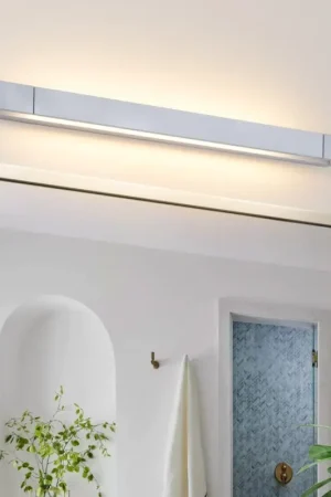 Brilagi - LED-badkamerspiegelverlichting AQUA LINE LED/18W/230V 60 cm IP44 mat chroom CRI 90 Superprijs