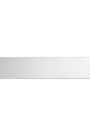 Direct Beschikbaar Afvoergoot 49,5x2,3 cm roestvrij staal/zilver