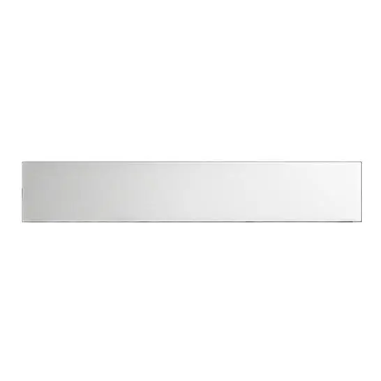 Direct Beschikbaar Afvoergoot 49,5x2,3 cm roestvrij staal/zilver