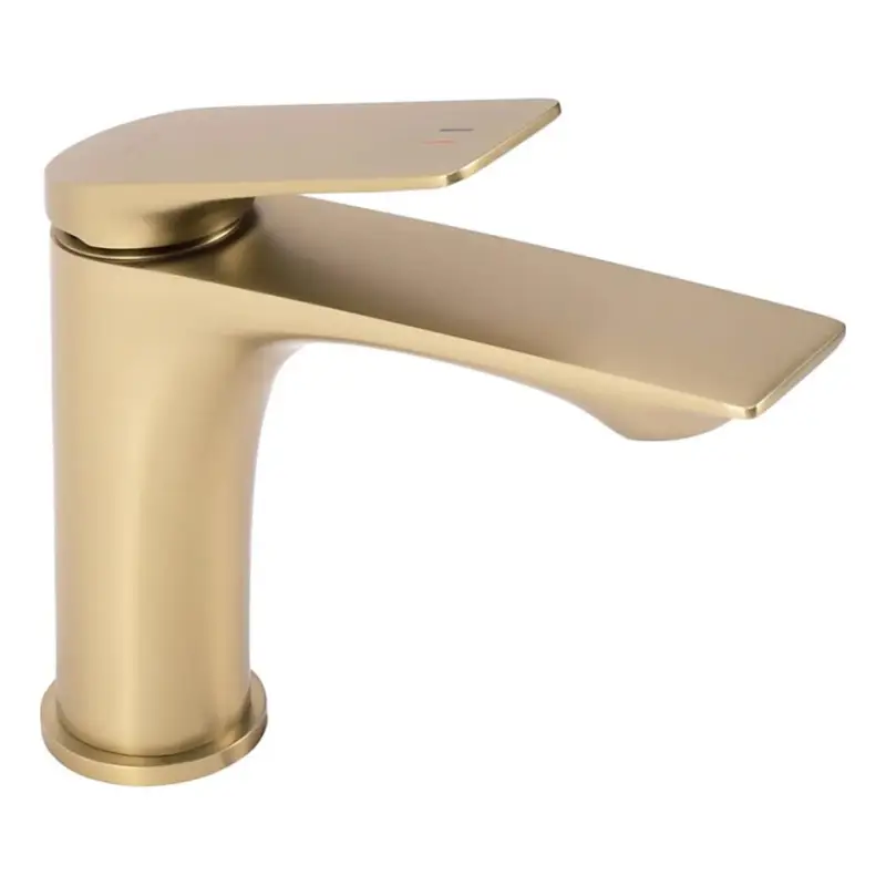 Bestseller REA-B2703 - Wastafelkraan AVALON 16,5 cm geborsteld goud