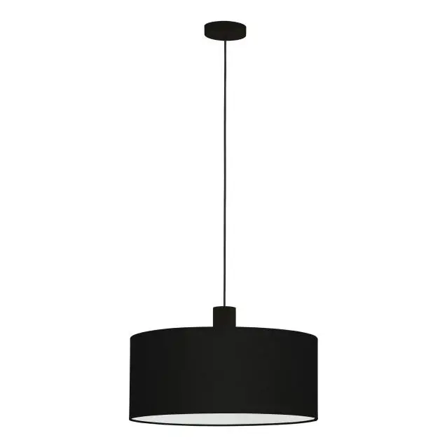 Eglo 33355 - Hanglamp aan snoer AMANI 1xE27/60W/230V Ø 53 cm zwart Populair