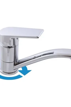 RAV Slezák CO115.0 - Wastafelmengkraan COLORADO 11,1 cm glanzend chroom Speciale Aanbieding