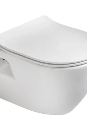 Express Levering Creavit - Hangend toilet PAULA keramiek/wit