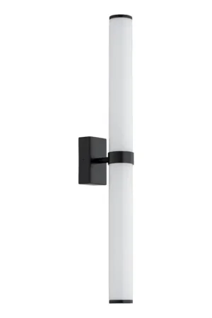 Argon 8927 - BATUMI LED-spiegelverlichting voor de badkamer, 24W, 230V, 3000K, IP44, zwart Laatste Versie