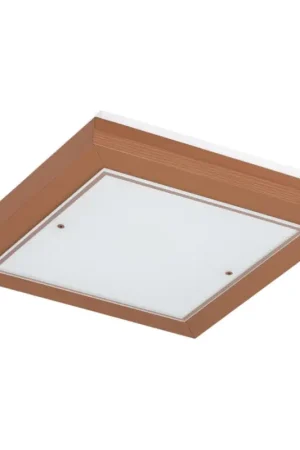 Argon 1867 - Plafondlamp TABOR 4xE27/15W/230V 42x42 cm terracotta Finale Uitverkoop