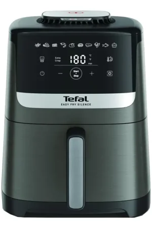 Tefal - Heteluchtfriteuse 5 l EASY FRY SILENCE COAL 1400-1670W/230V Must-Have