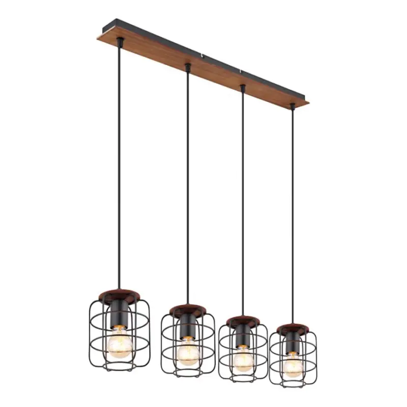 Hete Deal Globo - Hanglamp met kabel 4xE27/40W/230V
