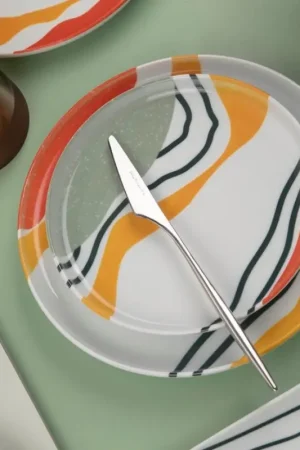 18-delige serviesset veelkleurig/porselein Hete Deal