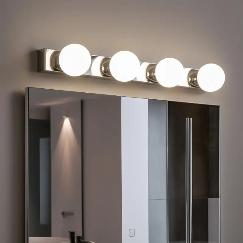 Brilagi - LED-spiegelverlichting HOLLYWOOD 4xLED/3W/230V 53 cm IP44 glanzend chroom Populair