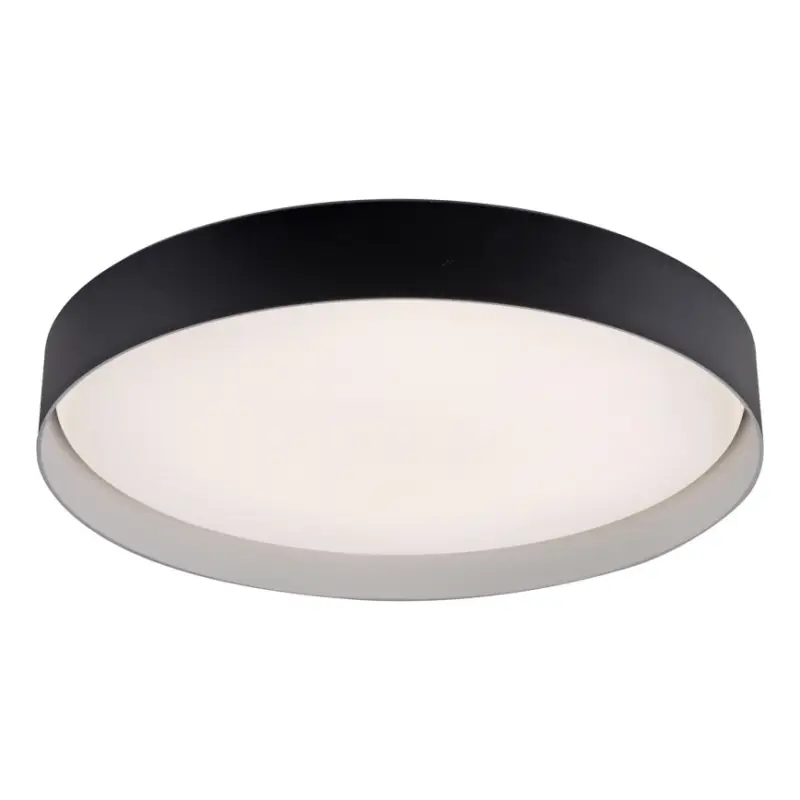 Superprijs Schöner Wohnen 14595-18 - Dimbare LED-plafondlamp TAVOLI LED/34W/230V 2700-6500K diam. 49 cm zwart + afstandsbediening