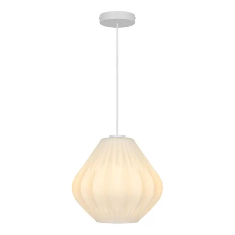 Direct Verzonden Nordlux - Hanglamp aan snoer MALUCA 1xE27/15W/230V Ø 29 cm wit