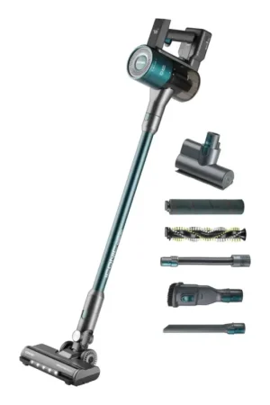 Speciale Aanbieding Concept VP6045 - 2-in-1 steel- en handstofzuiger ICONIC SUCTION PRO 450W/29,6V 2500 mAh blauw