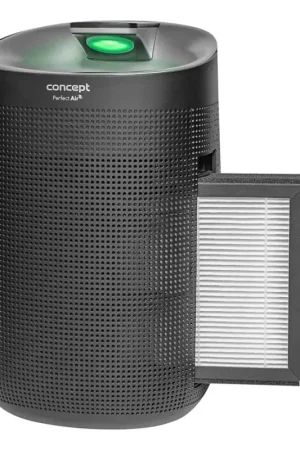 Betaalbaar Concept OV1210 - Ontvochtiger en luchtreiniger PERFECT AIR 1 l 45W/230V zwart