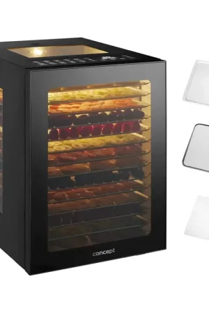 Concept SO5000 - Voedseldroger 850W/230V zwart Nu Kopen