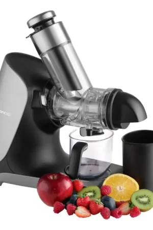 Concept LO7250 - Horizontale slowjuicer 200W/230V zwart/roestvrij staal Actieprijs