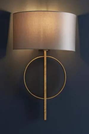 Aanbieding Endon 95210 - Wandlamp 1xE27/10W/230V grijs/messing