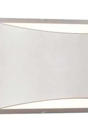 LED buitenwandlamp 9W/230V 4000K IP54 wit Nieuw