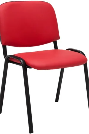 Bezoekersstoel Ken Kleur:rood Merkproduct