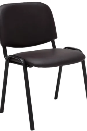 Bezoekersstoel Ken Kleur:bruin Koopje