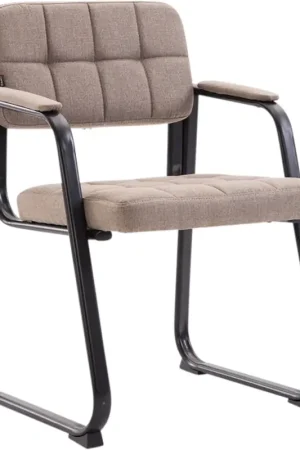Bezoekersstoel Canada B stof Kleur:taupe Koop Online