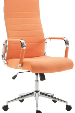 Actieprijs Bureaustoel Columbus Stof Kleur:oranje