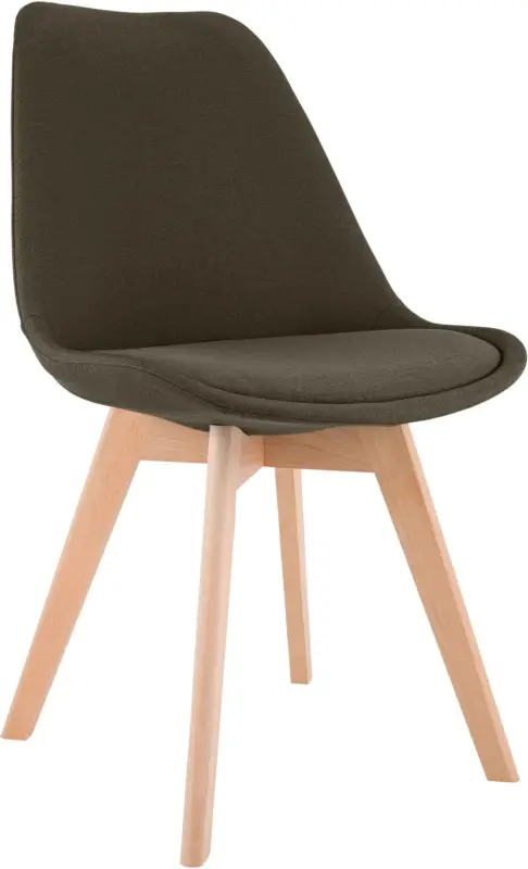Koop Vandaag Eetkamerstoel Linares – comfortabel, stijlvol en perfect voor ieder interieur Basismateriaal:Stof | Kleur:bruin