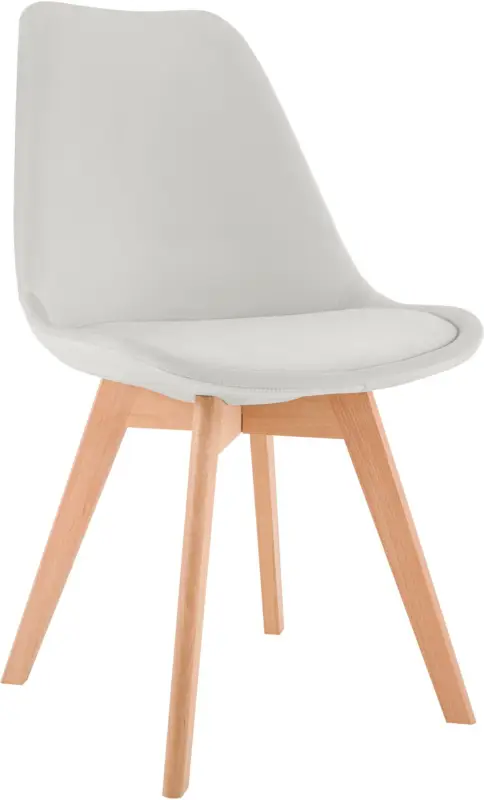 Lage Prijs Eetkamerstoel Linares – comfortabel, stijlvol en perfect voor ieder interieur Basismateriaal:Fluweel | Kleur:licht grijs